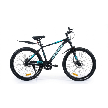 Konex Warrior 2.0 26" Grey Blue Single Speed Mountain Bike