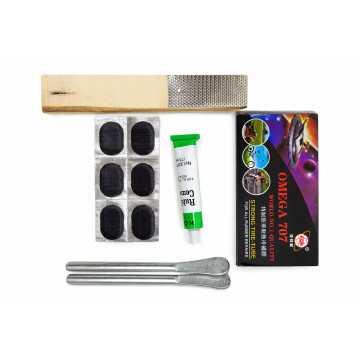 48-Piece Bicycle Inner Tube Puncture Repair Kit – Complete Patch Set Product image