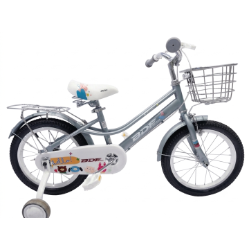 BDF 16" Lady Bar Silver Bicycle – Stylish Ride for Girls