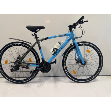 Speed 115 Hybrid Bicycle 700C – Light Blue Grey