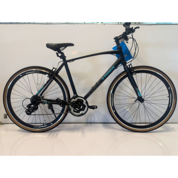 Trinx Free 1.0 Hybrid Bicycle – Black Teal Green