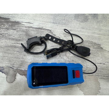 Rechargeable Horn & Headlight – Solar + USB Powered for Bikes Product image