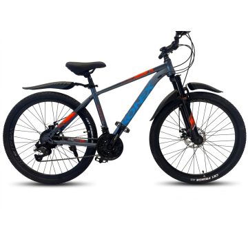 Konex Warrior 2.0 26" Grey Orange Mountain Bike