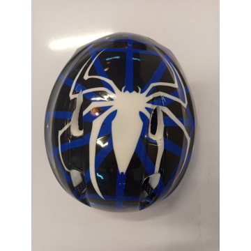 Kids Spiderman Helmet – Blue | Safe & Stylish Cycling Gear