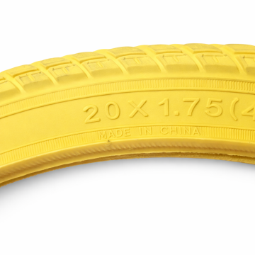 20x1.75 Bicycle Tyre – Yellow