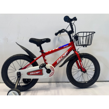 BDF Kids Bicycle – Shine Red | 12-Inch Bike for Toddlers & Young Riders