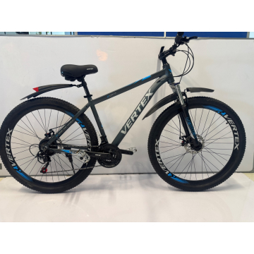 Vertex 29" Smoke Black Blue Mountain Bicycle 