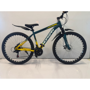 Morgan 27.5" Dark Green Yellow Mountain Bicycle