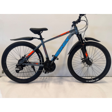 Konex Warrior 2.0 26" Grey Orange Mountain Bike