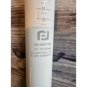 Durable Iron Seat Post 27.2 x 300mm – Strong & Reliable for All Bikes