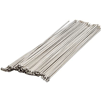 Silver Bicycle Spokes for 26-Inch Wheels (10.5″ Length)