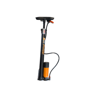 Air Pump with Meter & Nozzles | Fine-Quality Bicycle & Sports Inflator